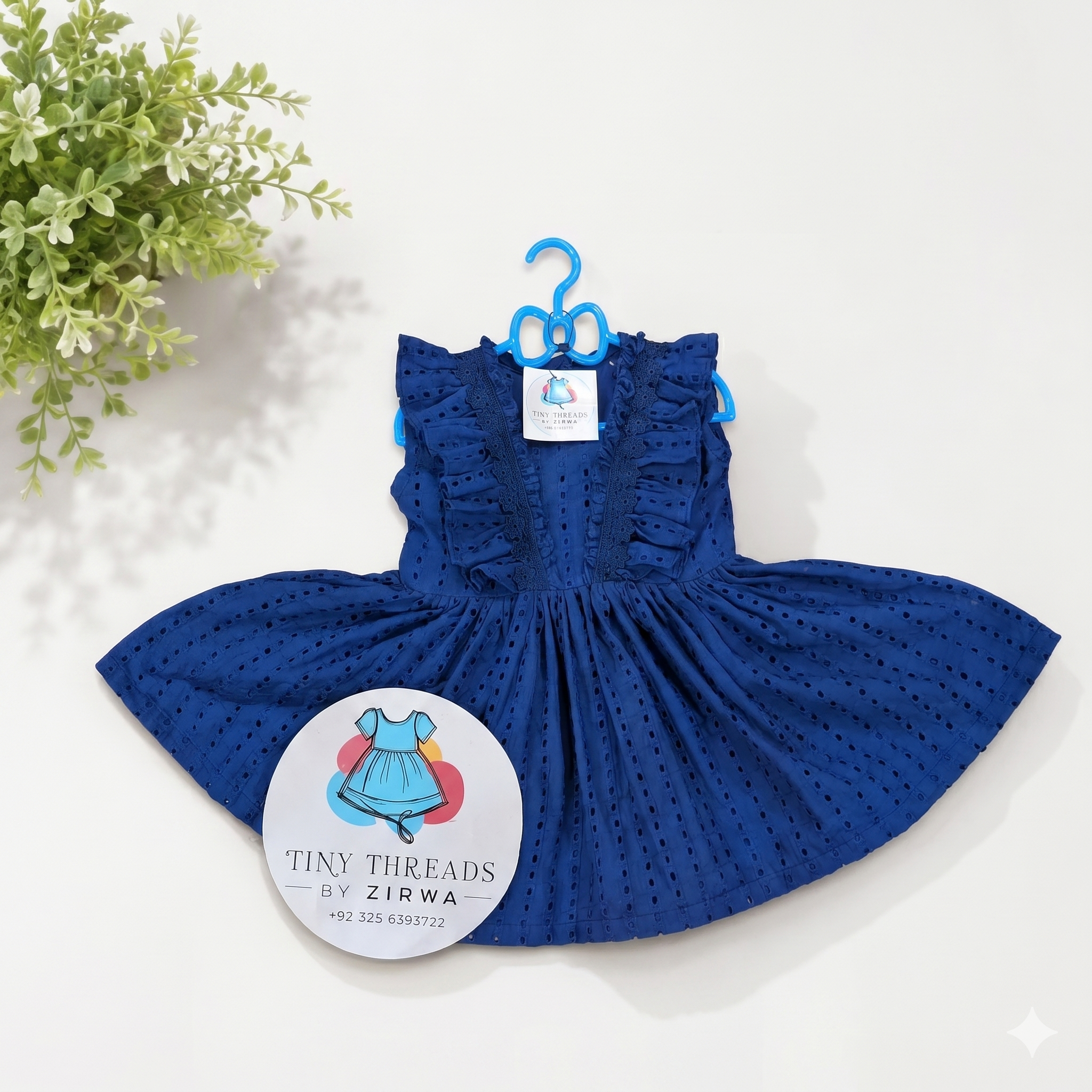 Chicken kari frock 1pc