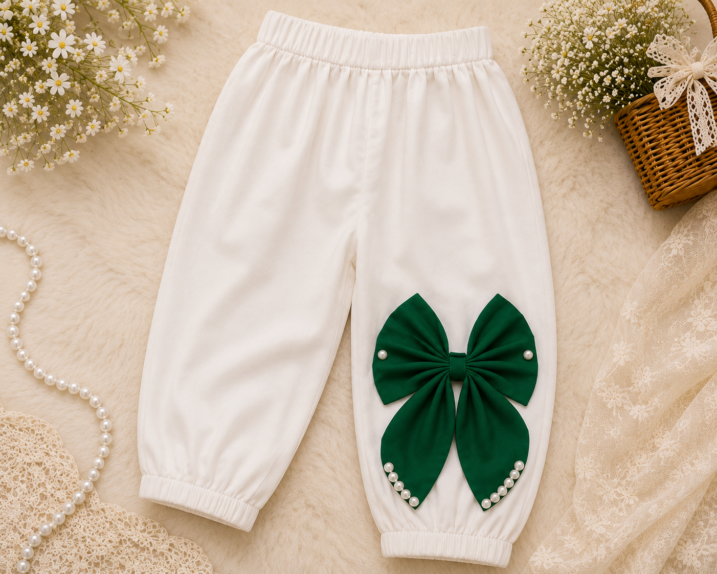 Jashan e Azadi 2-Piece Set (Green & White)