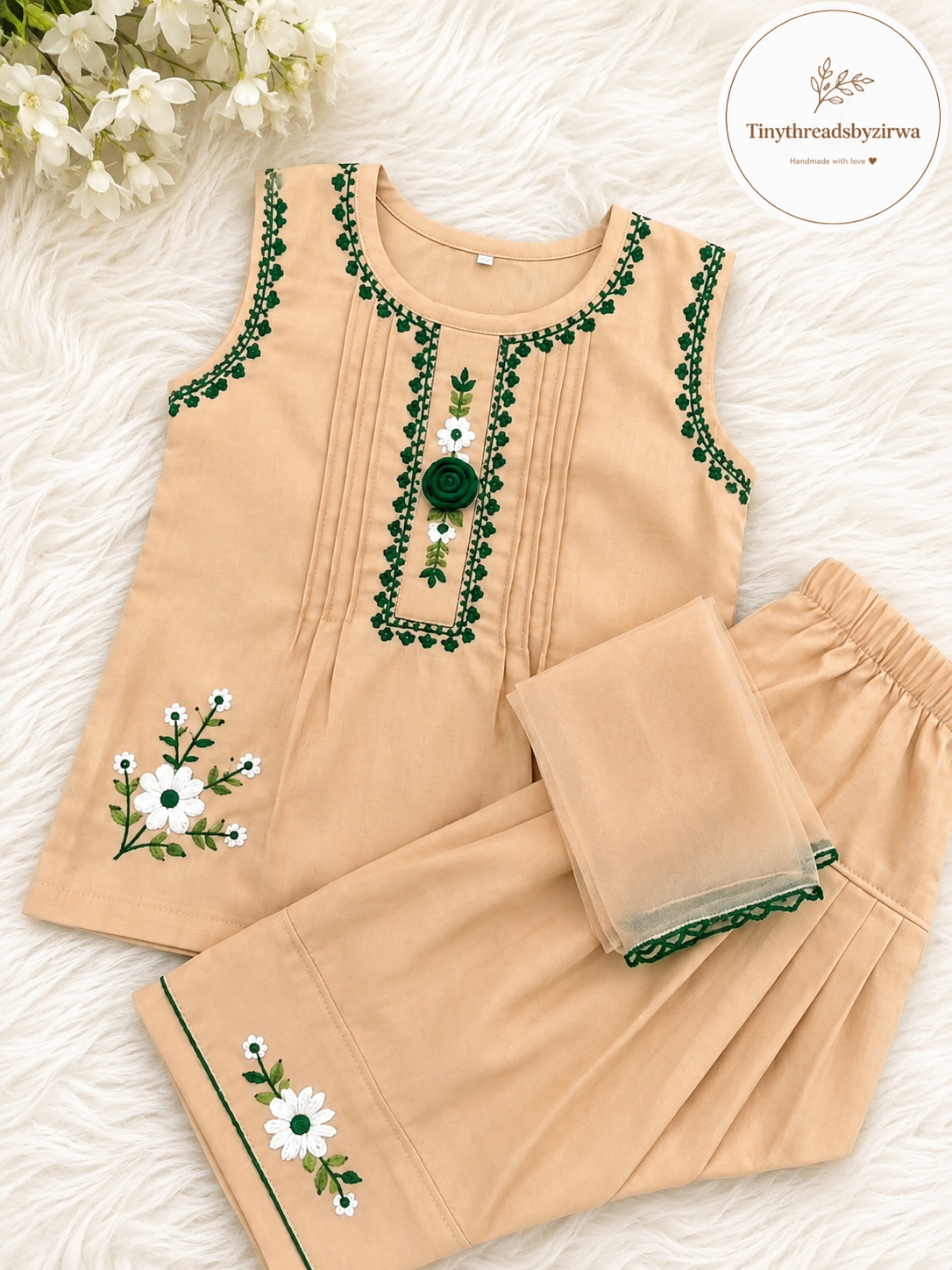 Floral Charm 3-Piece Set