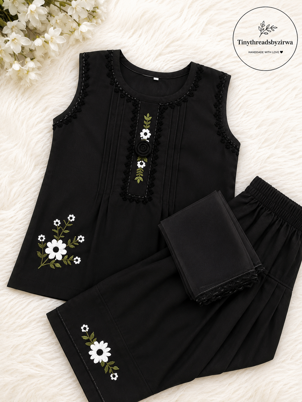 Floral Charm 3-Piece Set