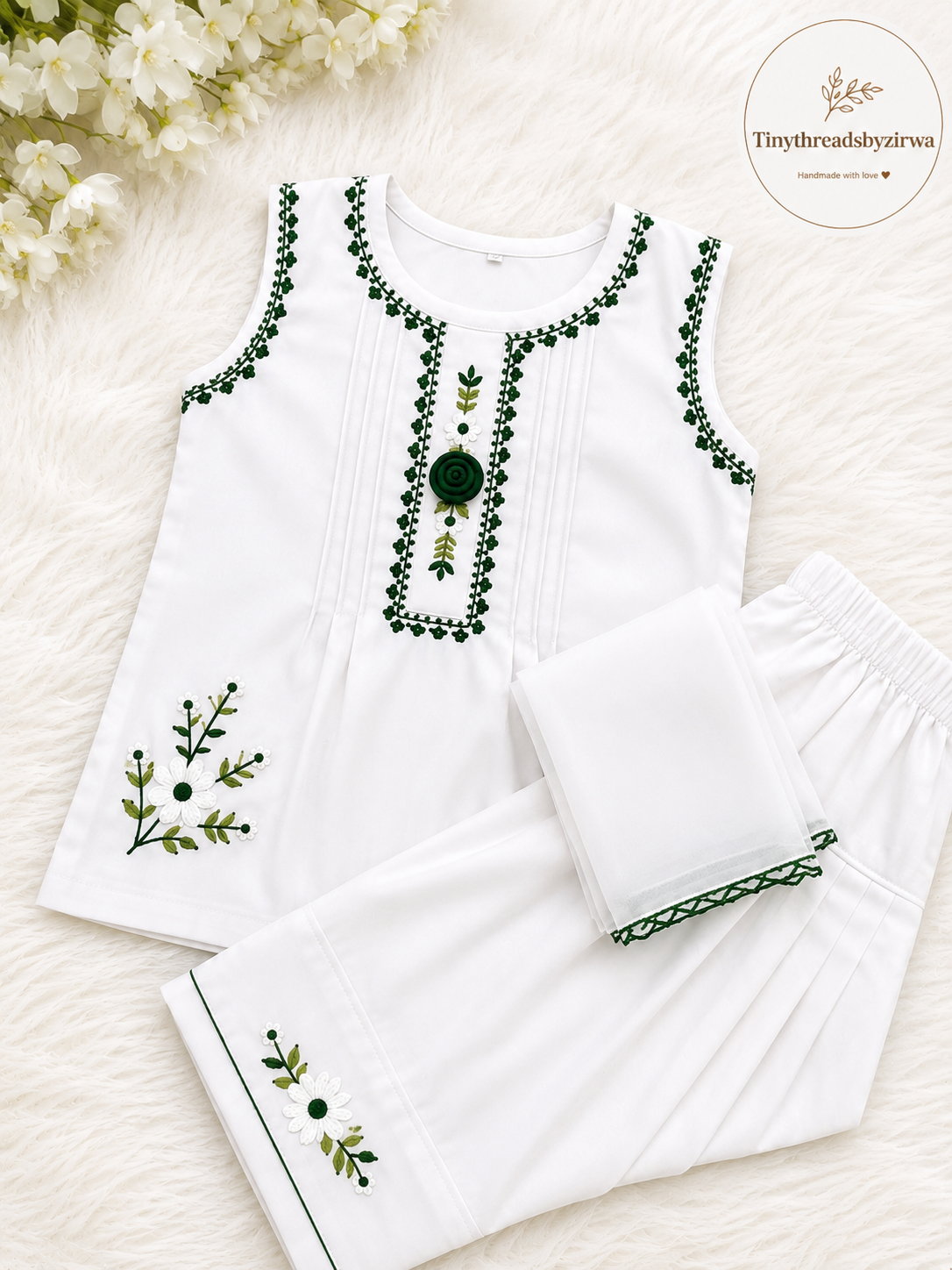 Floral Charm 3-Piece Set