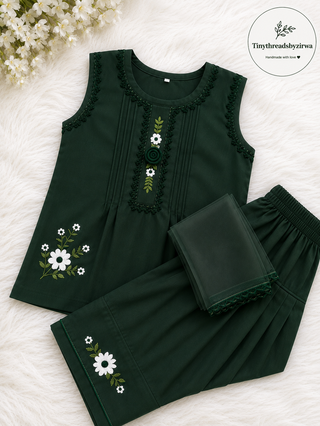 Floral Charm 3-Piece Set