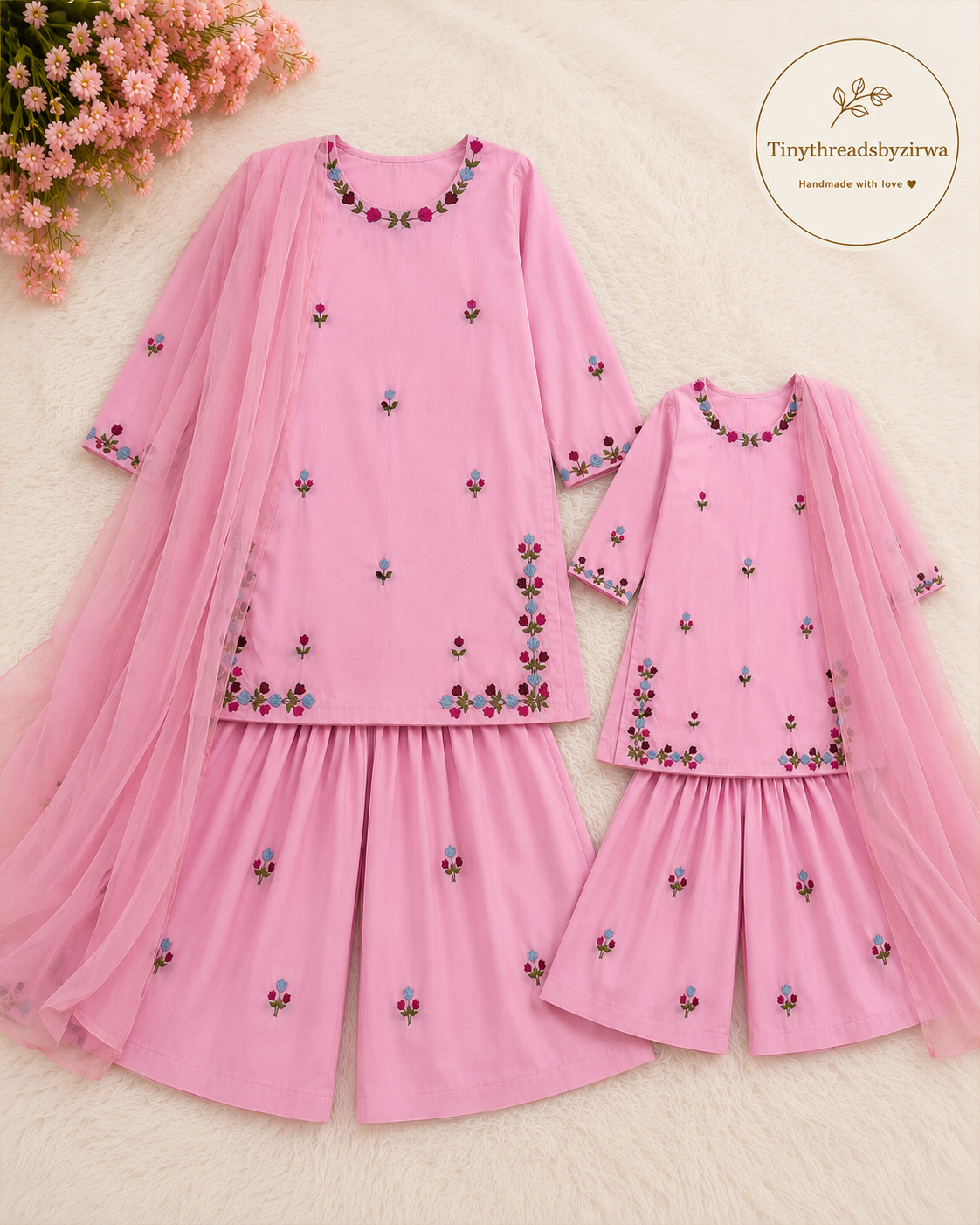 Petal Harmony Mommy & Me Set 🌸 3pc