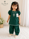 Emerald Bow 2pc
