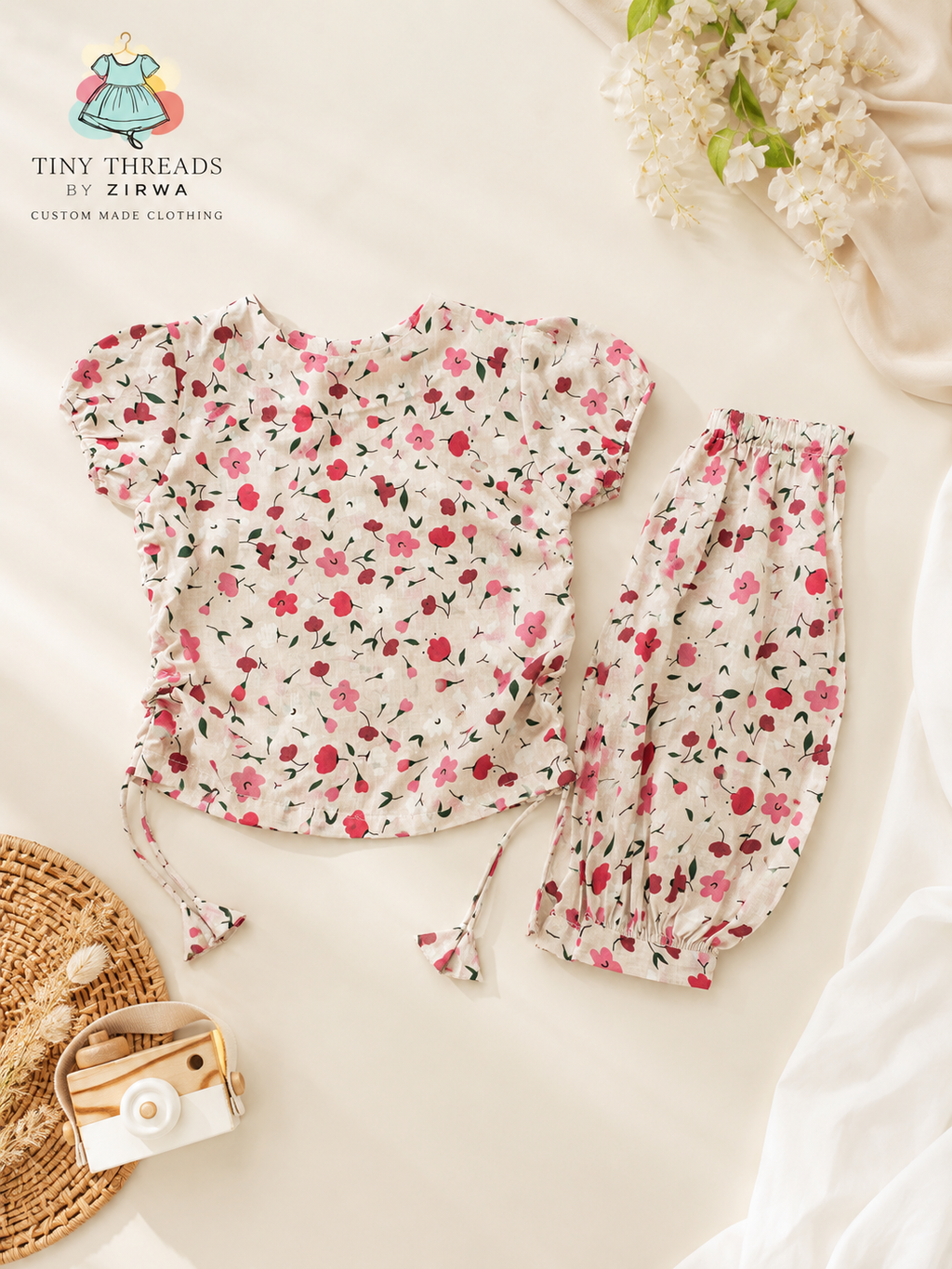 Everyday Floral premium lawn Co-Ord Set