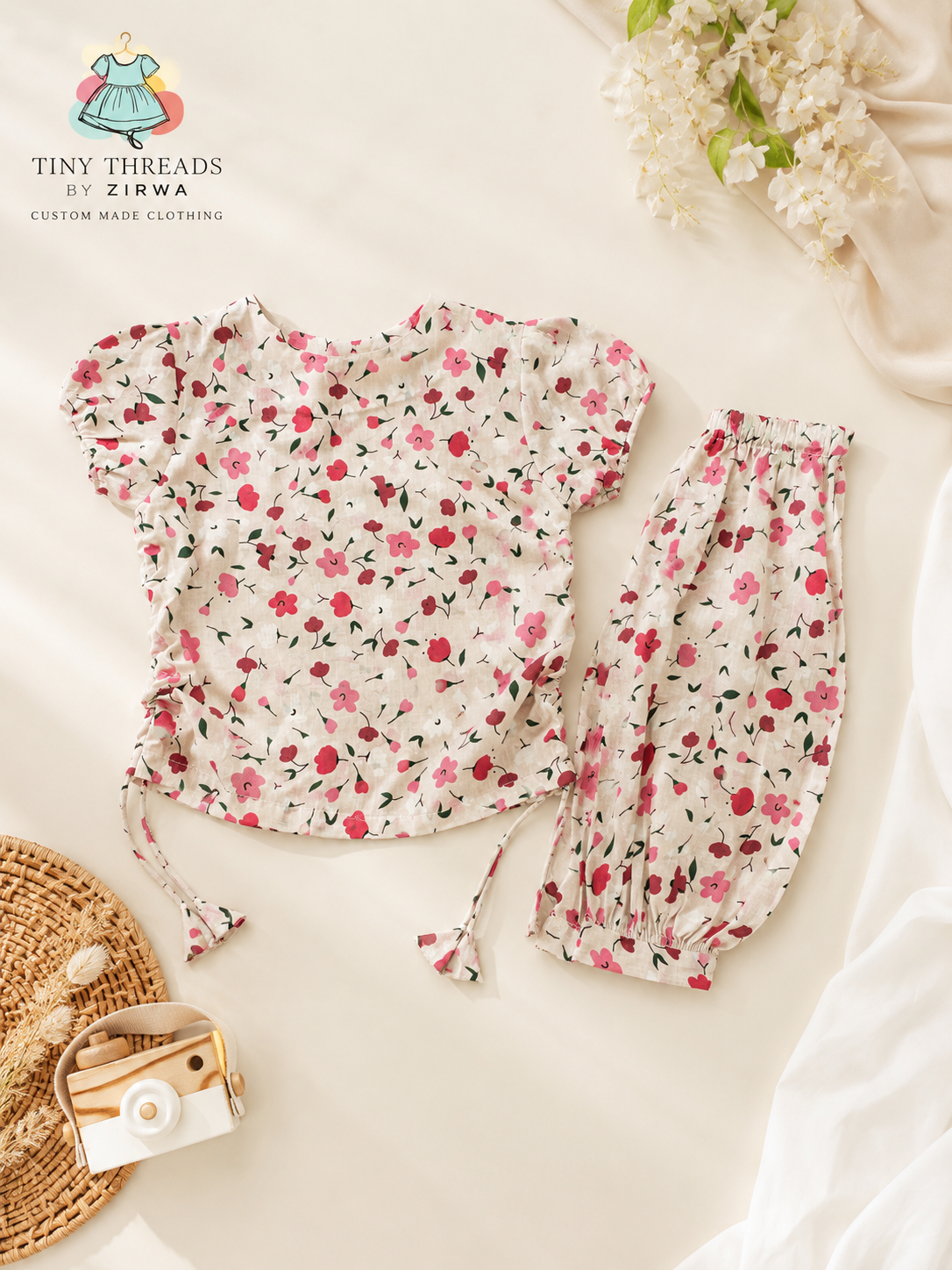 Everyday Floral premium lawn Co-Ord Set