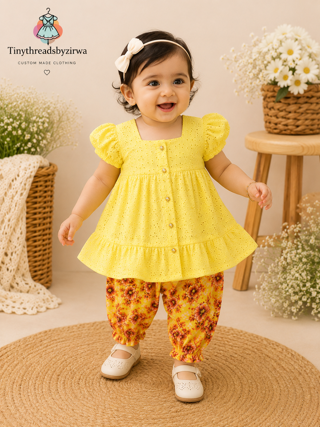 Little Sunshine Chicken Kari Lawn Set