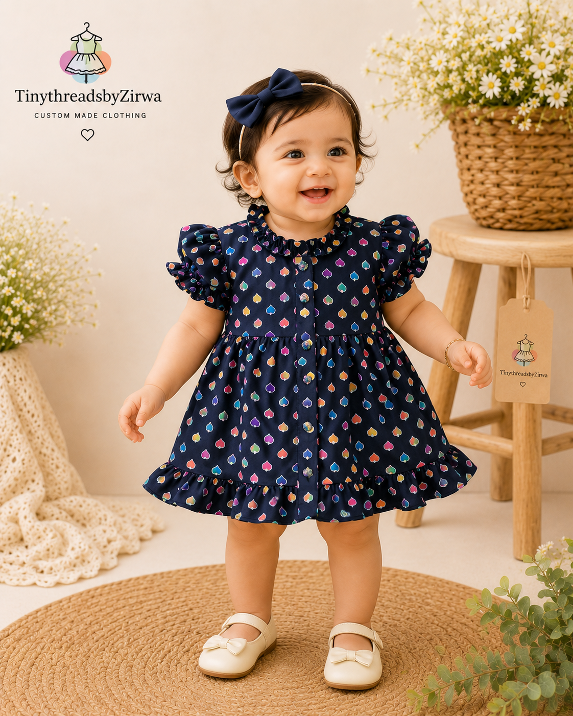 Tiny Hearts Summer Frock 1 piece